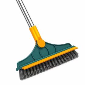 Bathroom Long Handle Floor Gap Wiper No Dead Corner Hard Bristle Floor Cleaning Ceramic Tile Brush (Option: Default)